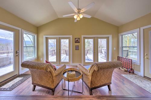 Young Harris Home With Deck And Mountain Views!