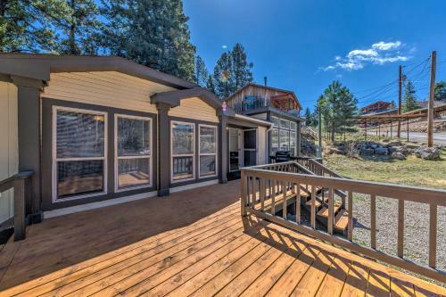 Cozy Cloudcroft Cabin With Deck And Gas Grill!