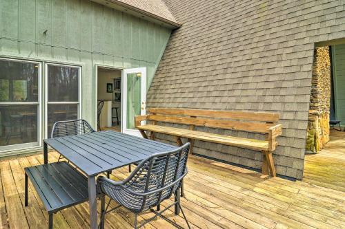 Amazing A-frame With Private Hiking And Amenities