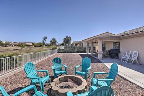 Fort Mohave Home With Grill, Golf Course Views!