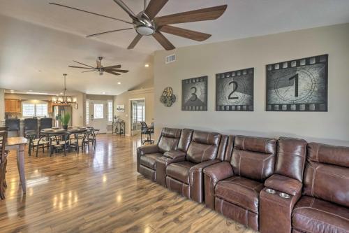 Fort Mohave Home With Grill, Golf Course Views!