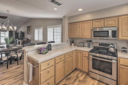 Fort Mohave Home With Grill, Golf Course Views!