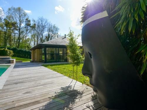 Picturesque Villa In Bierges With Swimming Pool And Barbeque