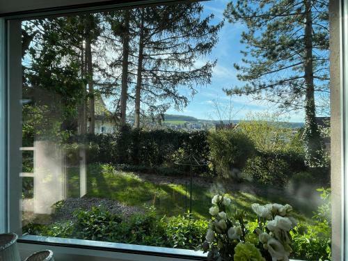 Apartamento Gartenapartment Mit Ausblick Stadtnah