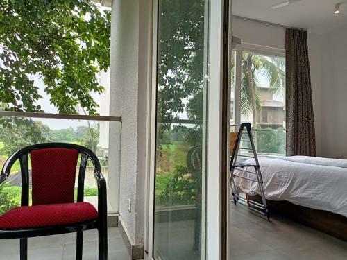 Modern Apartment In Calangute. Smart_spacious_pool