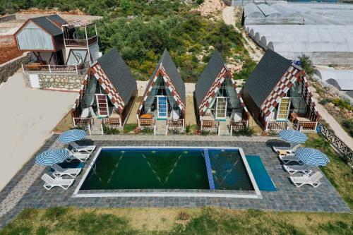 Pleasant Bungalow Flat Shared Pool Surrounded By Nature In Demre, Antalya