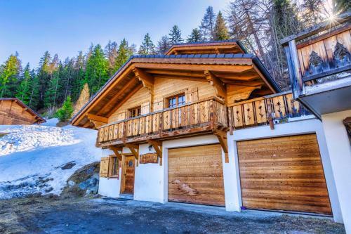 Groot 10 Pers Ski-in Chalet Met Openhaard En Garage
