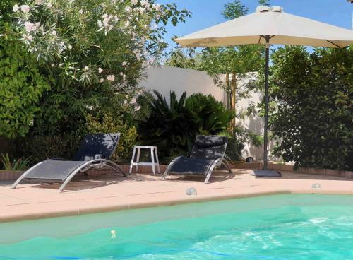 Chambre En Provence Dans Villa Avec Piscine
