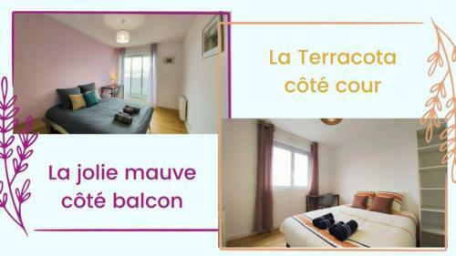 Apartamento Chaleureux, Clair, Balcon, 2sdb, Centre � Pied