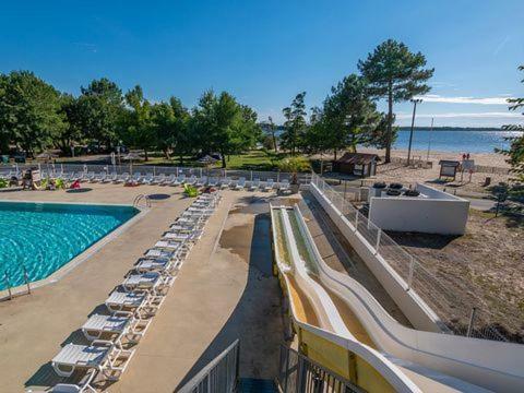 Charmant Mobilhome Dans Camping 4 �toiles Au Lac De Biscarrosse