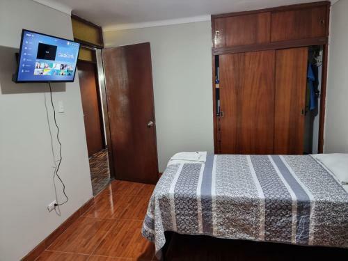San Borja Habitaci�n Amoblada Tv32 Cerca Jockey