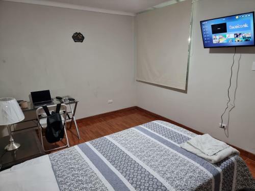 San Borja Habitaci�n Amoblada Tv32 Cerca Jockey
