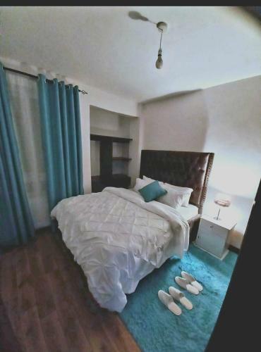 Apartamento Turquoies And Grey
