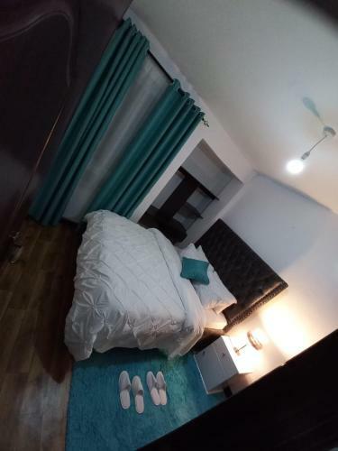 Apartamento Turquoies And Grey