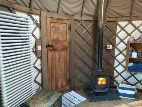 Cosy And Inviting Waterside Luxury Yurt