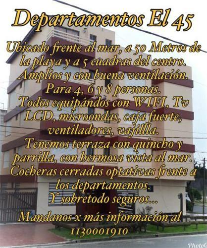 Apartamento Departamentos El 45