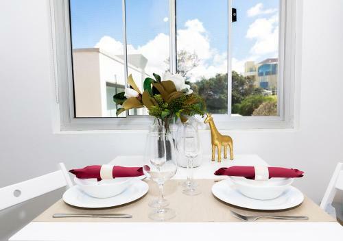 Apartamento Cozy Beach Front Studio With Aircon