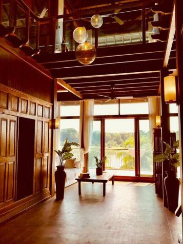 Grand Serene Lakeside Bali Style Villa