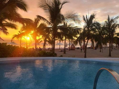 Apartamento Luxury 2 Bedroom Beach Front At Nuevo Vallarta