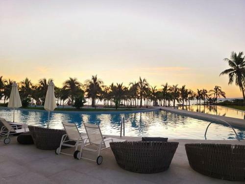 Apartamento Luxury 2 Bedroom Beach Front At Nuevo Vallarta