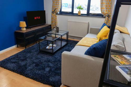 Luxury 2 Bed Apartment, Free Parking, Wifi