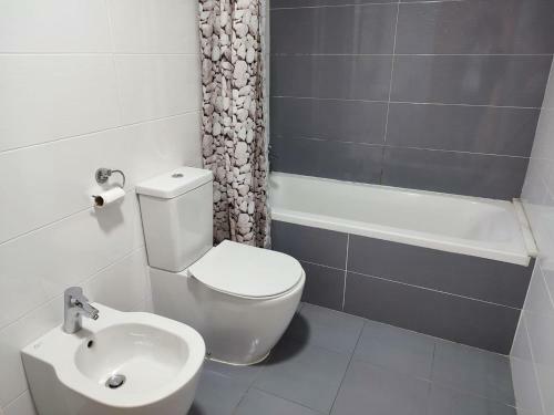 Comfortable Apartment In Piles With Shared Swimming Pool