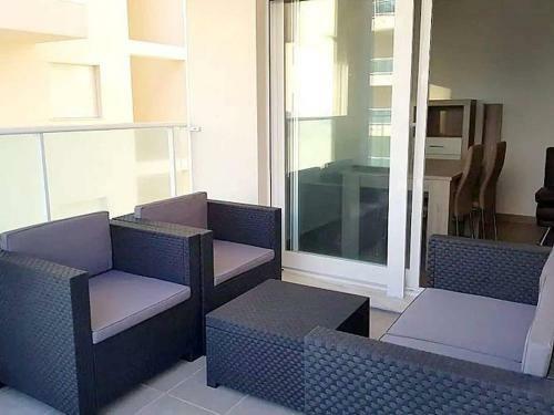 Comfortable Apartment In Piles With Shared Swimming Pool