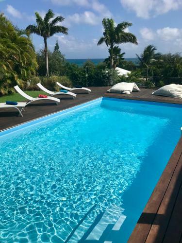 Villa Paradis - Vue Mer, Piscine Et Jacuzzi