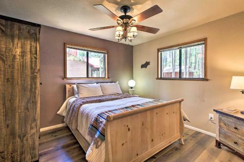 Bright Pinetop Cabin With Deck - Pet Friendly!