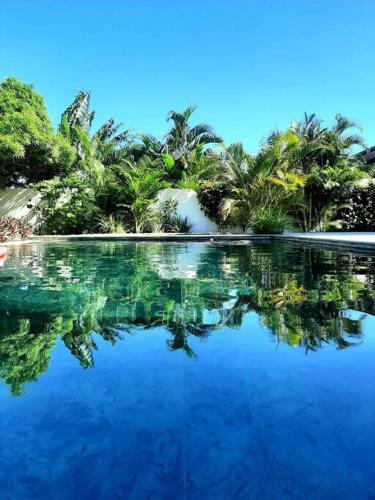 Pool Villa Surrounded By Tropical Greenery