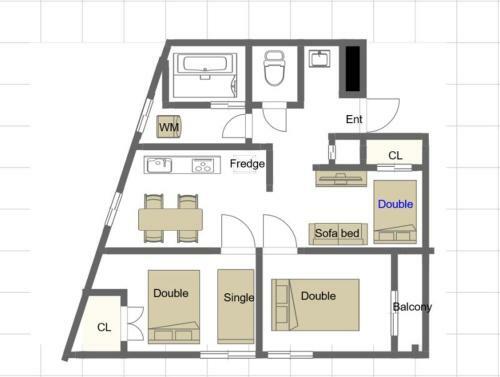 Apartamentos Nishikamata Colorbee House