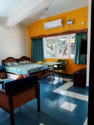 Apartamento Bright Terrace Flat Workcation - Candolim Beach Rd