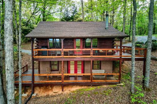 Blue Ridge Cabin With Mountain Views And Fire Pit