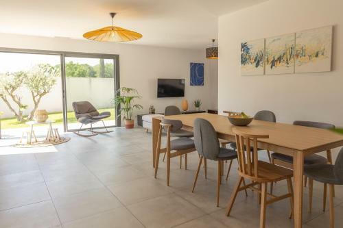 Villa Moderne, Piscine, 20 Min Plage