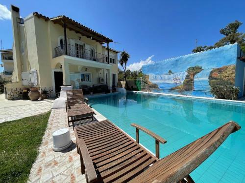 Apartamento River-side Villa Corfu Town With Pool