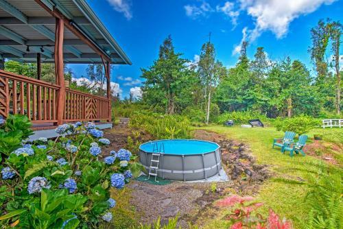 Keaau Apartment On Beautiful Acre With Pool And Deck!