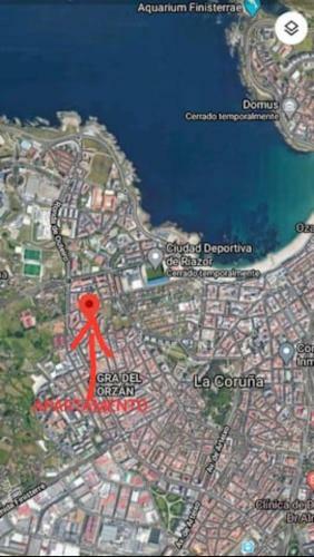 Apartamento Cerca Playa Riazor