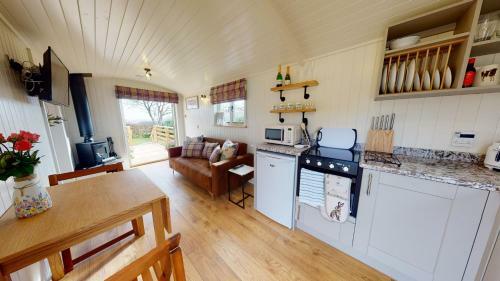 Boutique Twin Shepherds Hut Tranquil Nr Llandudno