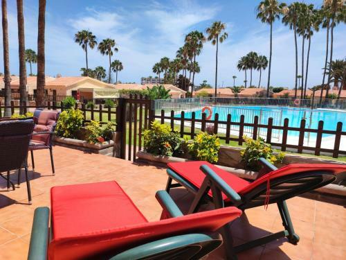 Apartamento Bungalow Santa Fe Con Vistas Piscina