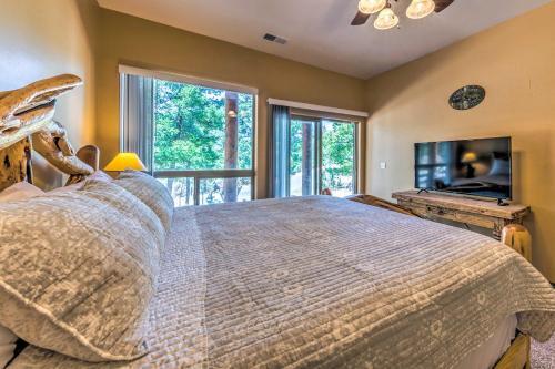 Quiet Ruidoso Cabin Wraparound Deck And Grills