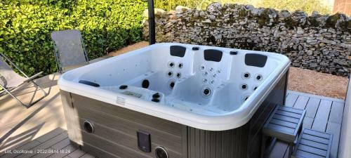 Studio De Jardin Le Cabanon Avec Spa