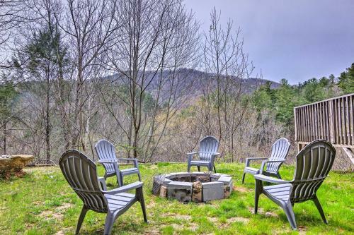 Charming Marion Cabin Fire Pit And Mtn Views!