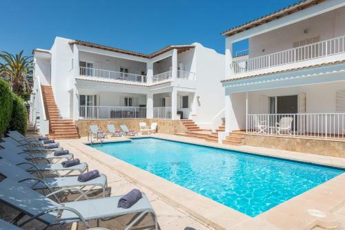 New! Apartment Sol With Pool, Ac, Bbq, Wifi In Cala D'or, Mallorca