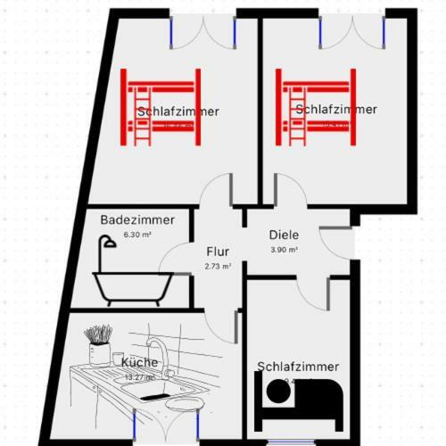 Apartamento Saarlandapartments