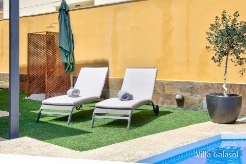Villa Galasol With Heated Pool