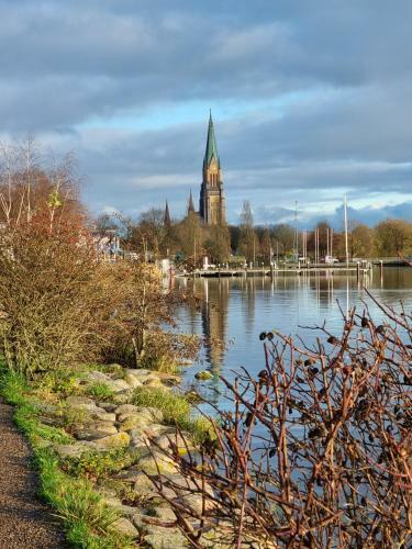 Apartamento Ferienwohnung Schleiloge Mit Panoramablick Auf Die Schlei
