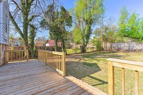 Family-friendly Okc Home With Large Yard And Deck