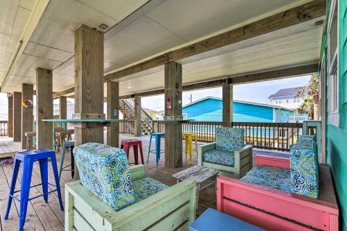 Surfside Beach Home With Views, Steps To Shore!