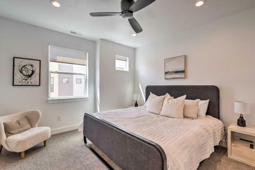 Modern-chic Provo Townhome 1 Mi To Byu Campus