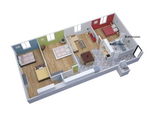 Apartamento Les Marches De St Charles - 100m2